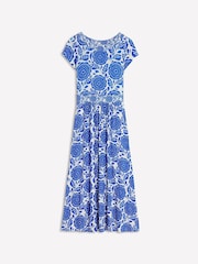 Boden Blue Melanie Jersey Midi Dress - Image 6 of 6