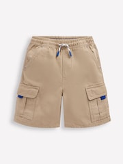 Boden Grey Everyday Cargo 100% Cotton Shorts - Image 1 of 3