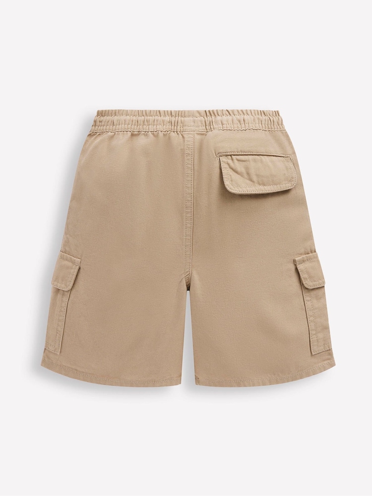 Boden Grey Everyday Cargo 100% Cotton Shorts - Image 2 of 3