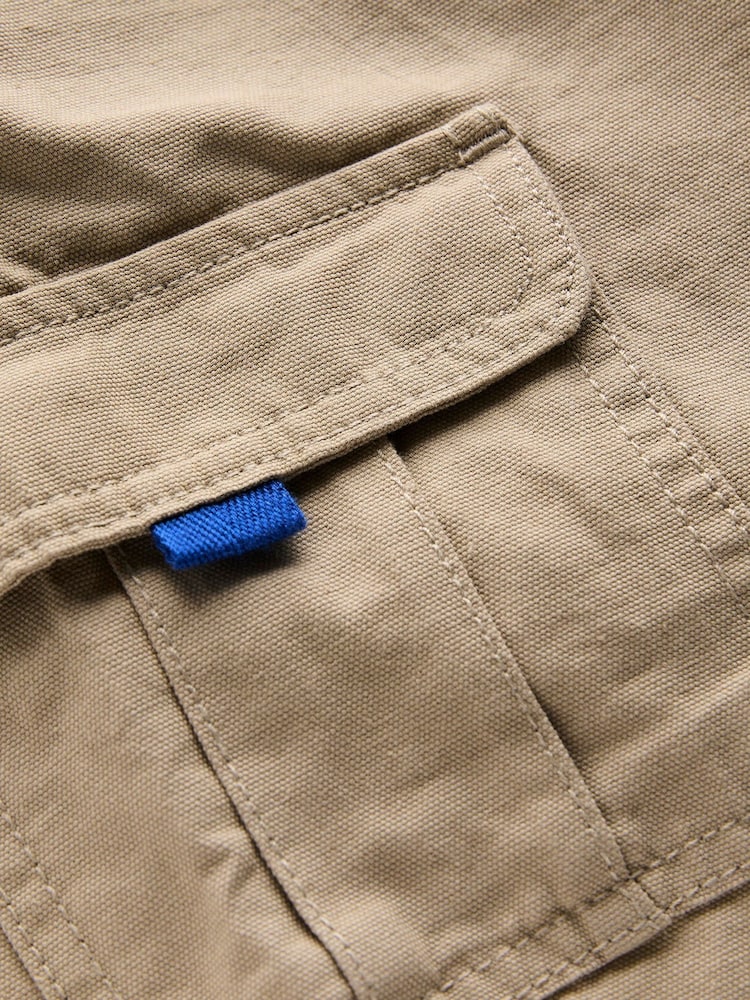 Boden Grey Everyday Cargo 100% Cotton Shorts - Image 3 of 3