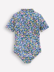 Boden Blue Short Sleeved Swimsuit - Image 2 of 3