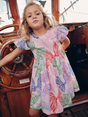 Boden Pink Madeline Woven Dress - Image 1 of 4