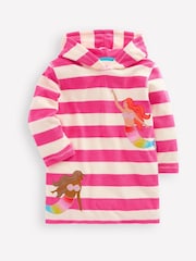 Boden Pink Mara Towelling Throw-On - Image 1 of 3