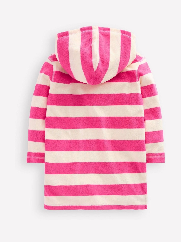 Boden Pink Mara Towelling Throw-On - Image 2 of 3