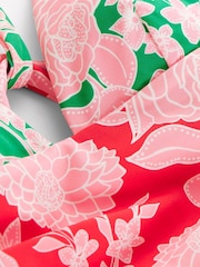 Boden Red Mykonos Deep V Swimsuit - Image 7 of 7