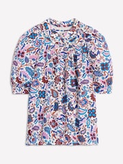 Boden Cream Bea 100% Linen Top - Image 5 of 5