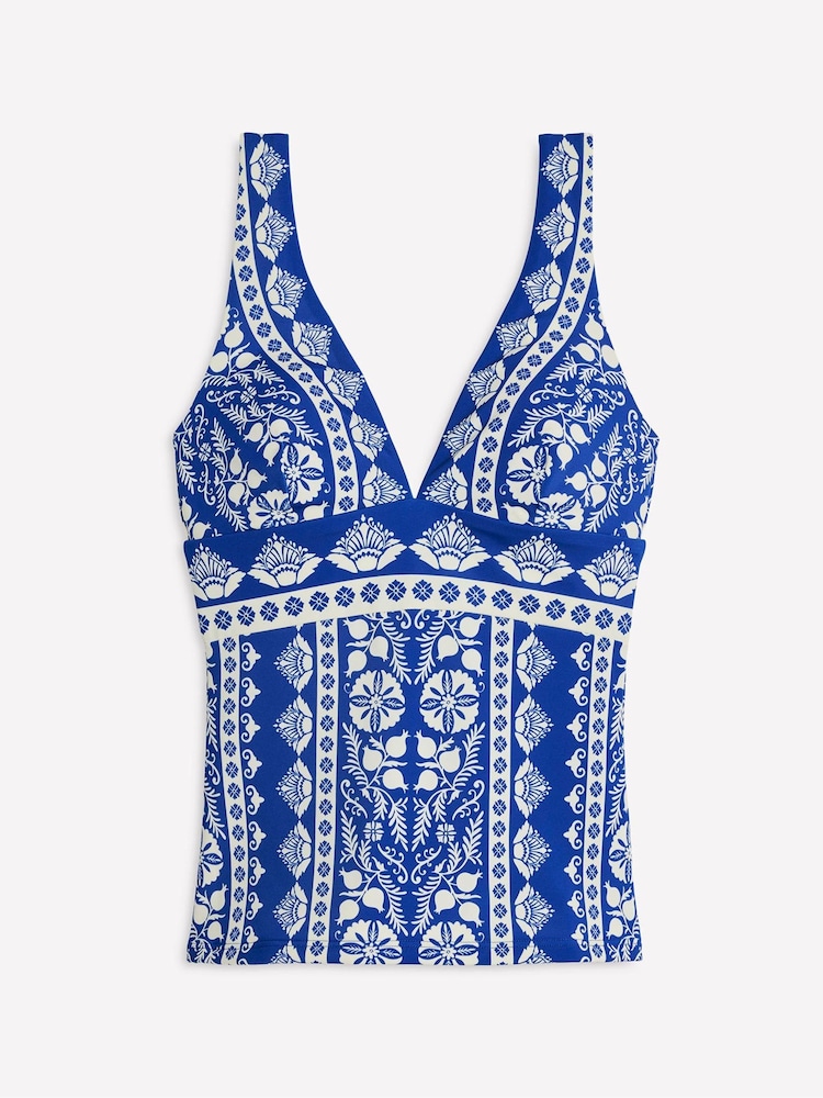 Boden Blue Porto Tankini Top - Image 5 of 6