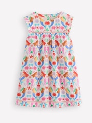 Boden Blue Mermaid Celia Woven Holiday Dress - Image 1 of 3