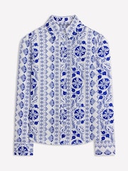 Boden Blue Sienna 100% Linen Shirt - Image 6 of 6