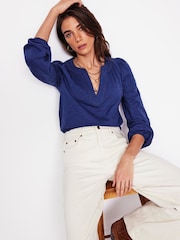 Blau - Boden Ava Langarmshirt aus 100% Baumwolle - Bild 3 von 5