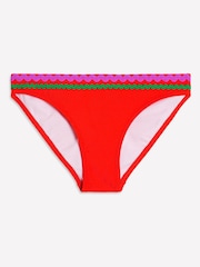 Boden Red Porto Bikini Bottoms - Image 4 of 5