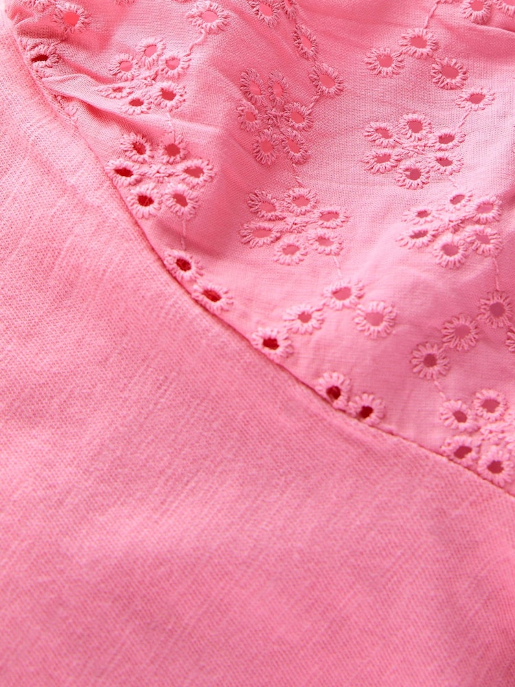 Boden Broderie Mix 100% Cotton T-Shirt - Imagen 3 de 3