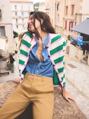 Boden Green Holly Knitted Jacket - Image 2 of 7