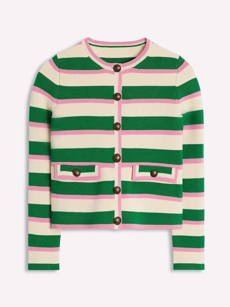 Boden Green Holly Knitted Jacket - Image 6 of 7