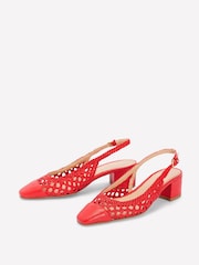 Boden Block čevlji z visoko peto Slingback čevlji - Slika 3 iz 5
