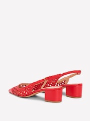 Boden Block čevlji z visoko peto Slingback čevlji - Slika 4 iz 5
