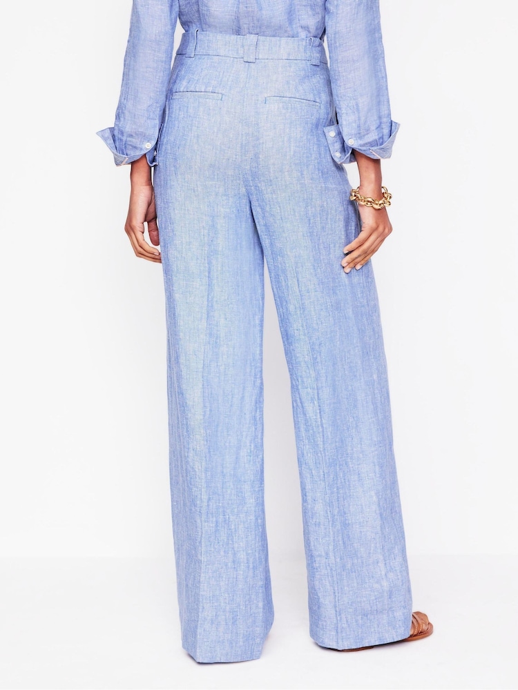 Boden Blue Westbourne Trousers - Image 3 of 6