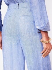 Boden Blue Westbourne 100% Cotton Trousers - Image 5 of 6