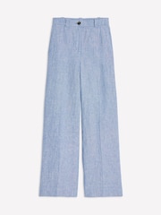 Boden Blue Westbourne 100% Cotton Trousers - Image 6 of 6