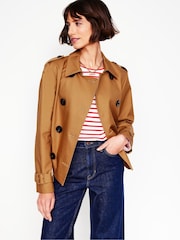 Boden Mayfair укороченный тренч 100% хлопок куртка - Image 2 of 7