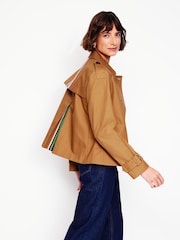 Boden Mayfair укороченный тренч 100% хлопок куртка - Image 6 of 7