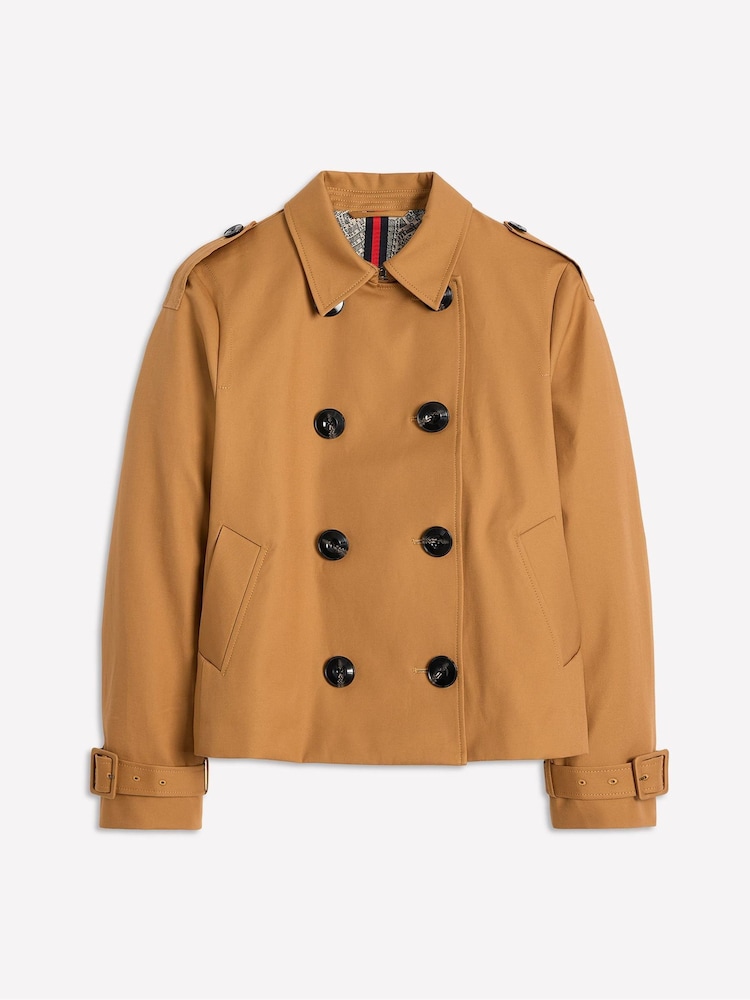 Boden Mayfair укороченный тренч 100% хлопок куртка - Image 7 of 7