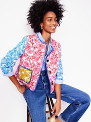 Boden Blue Chelsea Quilted Jacket - Image 2 of 7