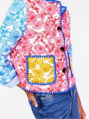 Boden Blue Chelsea Quilted Jacket - Image 3 of 7