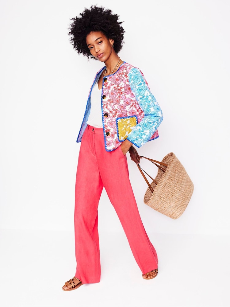 Boden Blue Chelsea Quilted Jacket - Image 6 of 7