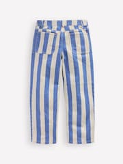 Boden Blue Patch Pocket Trousers - Image 3 of 4