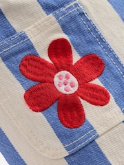 Boden Blue Patch Pocket Trousers - Image 4 of 4