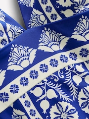 Boden Blue Porto V-Neck Swimsuit - Image 7 of 7