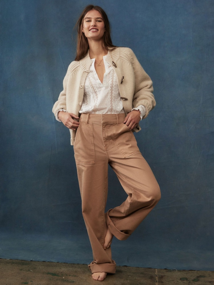 Boden Wide Leg Cargo Trousers - Imagen 2 de 7