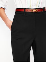 Boden Black Cropped Ponte Trousers - Image 2 of 6