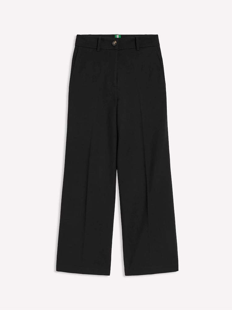 Boden Black Cropped Ponte Trousers - Image 6 of 6