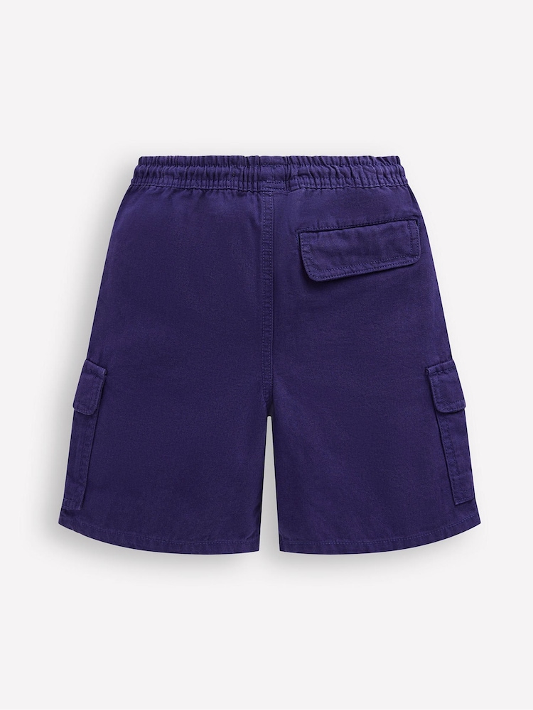 Boden Blue Everyday Cargo 100% Cotton Shorts - Image 2 of 3