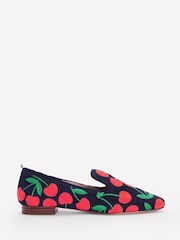 Boden Blue Slipper Cut Loafers - Image 1 of 4