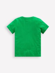 Boden Green Bouclé 100% Cotton T-Shirt - Image 3 of 4