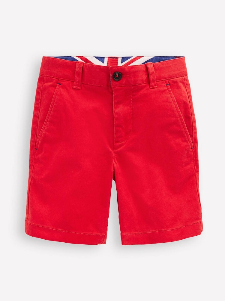 Boden Red Classic Chino Shorts - Image 1 of 3