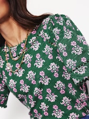 Top Boden Mila Trim Detail 100% algodão - Imagem 2 de 5