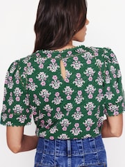 Top Boden Mila Trim Detail 100% algodão - Imagem 3 de 5