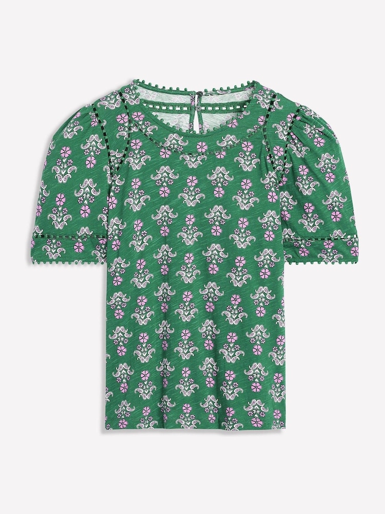 Top Boden Mila Trim Detail 100% algodão - Imagem 5 de 5