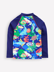 Boden Blue Sun Safe Fun Rash Vest - Image 2 of 3