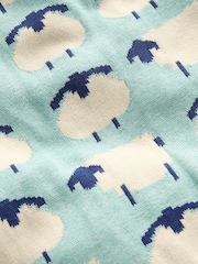Boden Blue Novelty 100% Cotton Jumper - Image 4 of 4