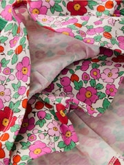 Boden Pink Tiered Jersey 100% Cotton Skort - Image 4 of 4