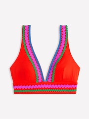 Boden Red Porto Bikini Top - Image 5 of 6