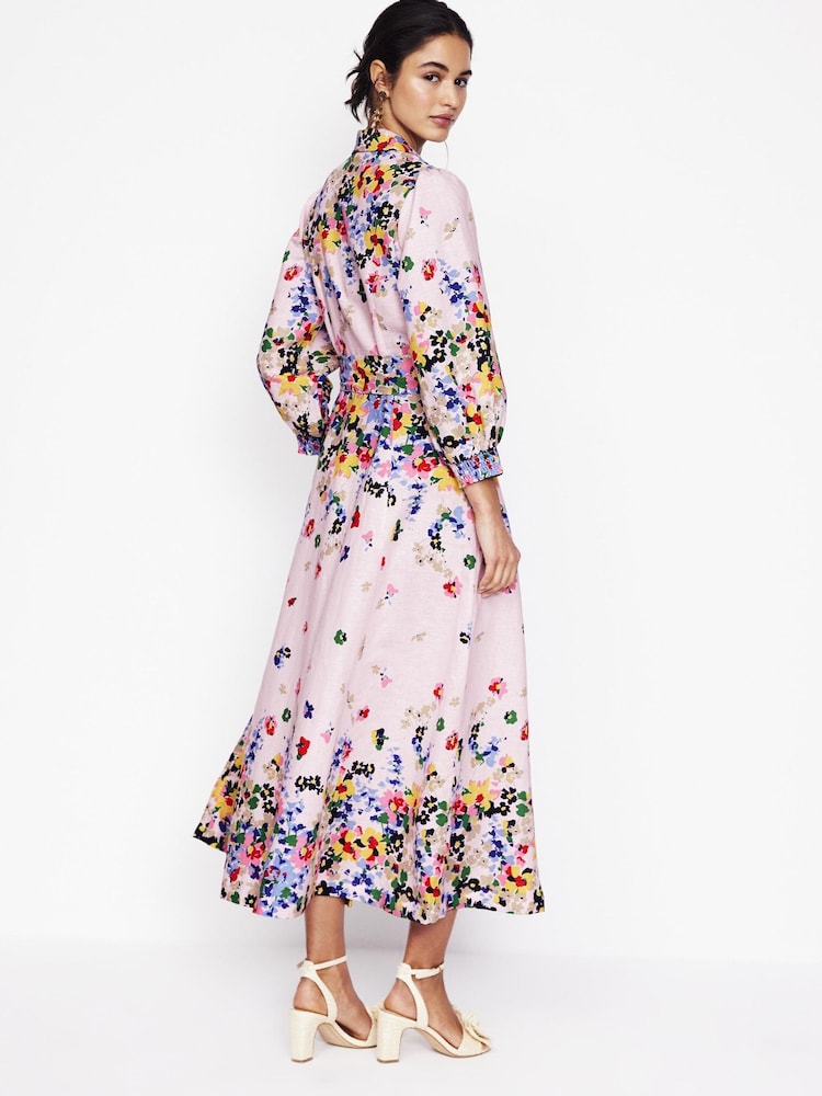 Buy Boden Pink Clara Linen Blend Shirt Dress from Next Indonesia Buy Boden Pink Clara Linen Blend Shirt Dress from Next Indonesia