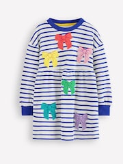 Boden Blue Heavyweight 100% Cotton Tunic - Image 1 of 3