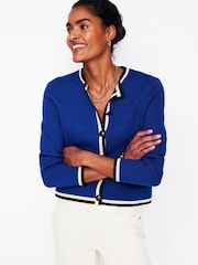 Boden Blue Holly Knitted Jacket - Image 1 of 6