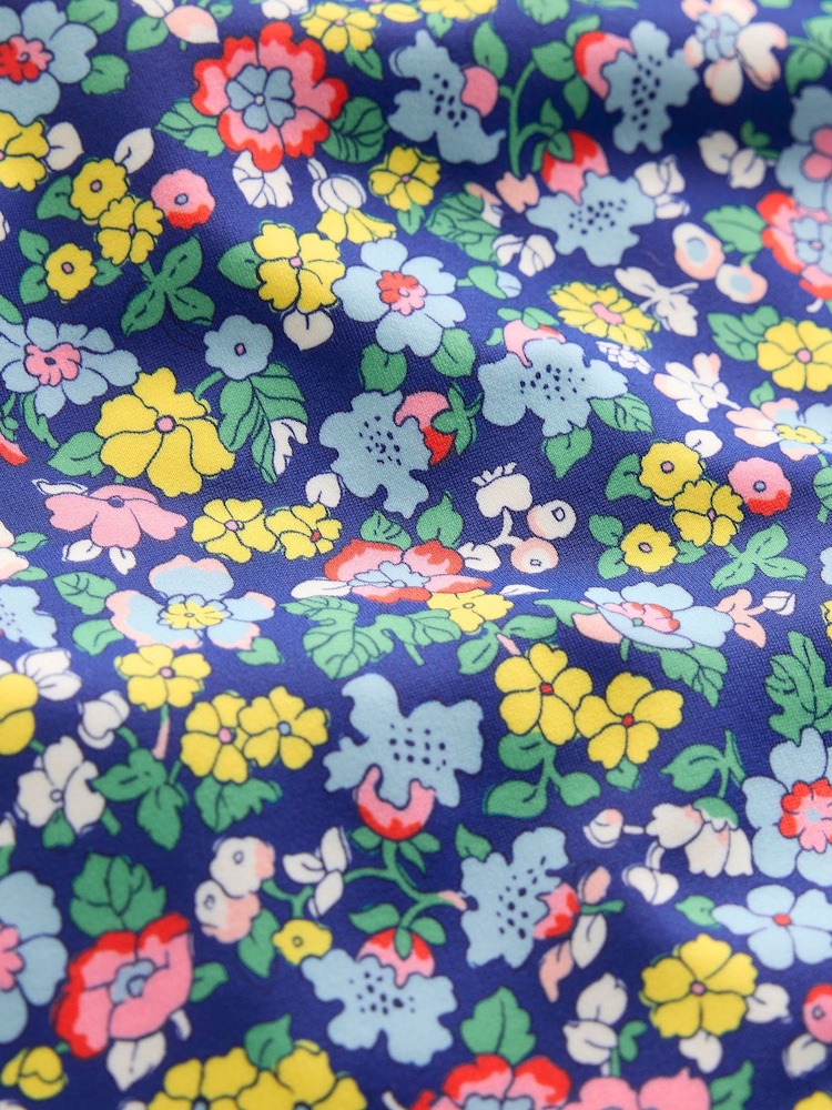 Boden Blue Cross Back Printed Swimsuit - Image 3 of 3